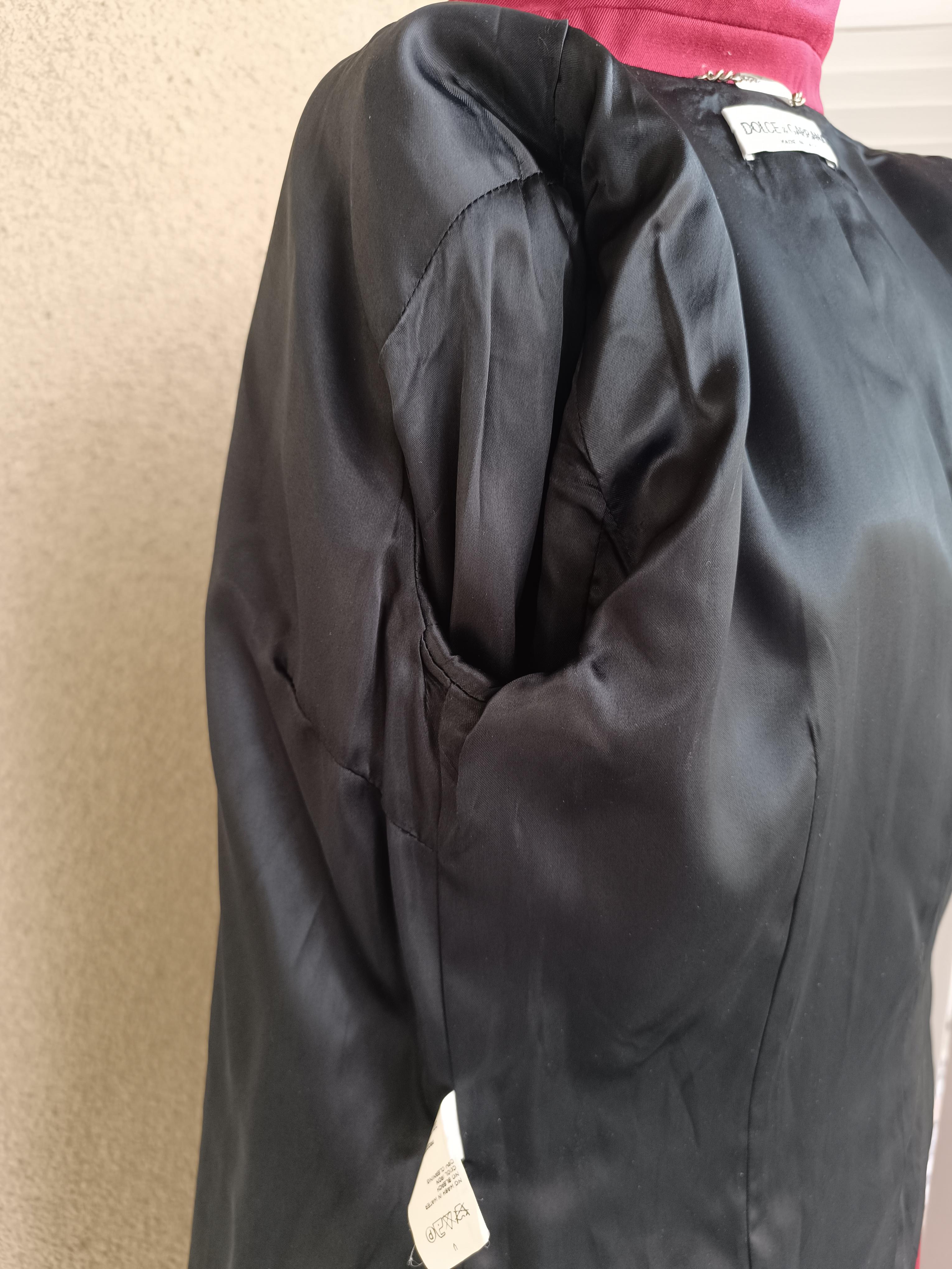 Raro! 1997 97FW Dolce & Gabbana Vintage Trench in Lana in vendita 13