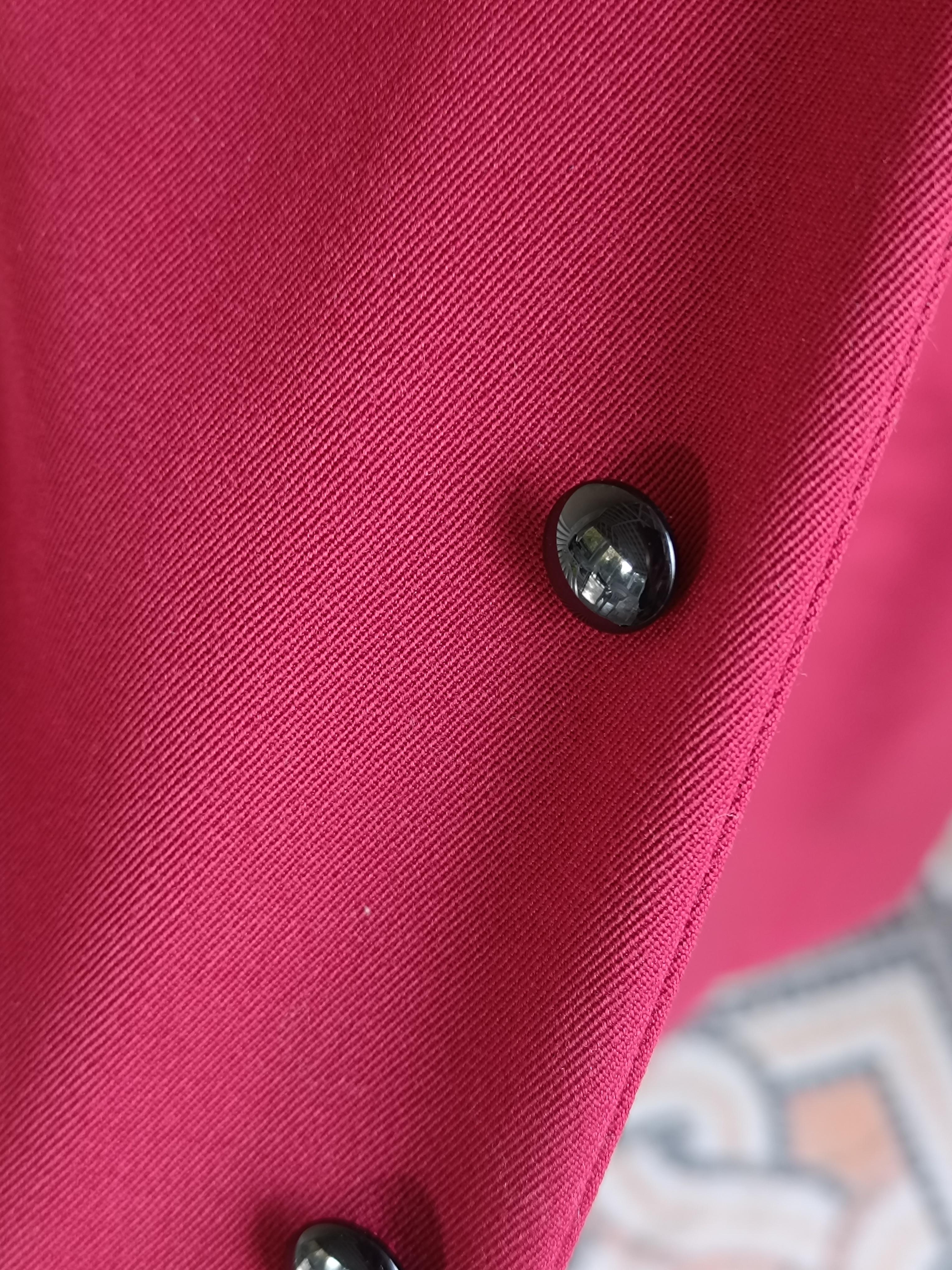 Raro! 1997 97FW Dolce & Gabbana Vintage Trench in Lana In condizioni ottime in vendita a Алматинский Почтамт, KZ