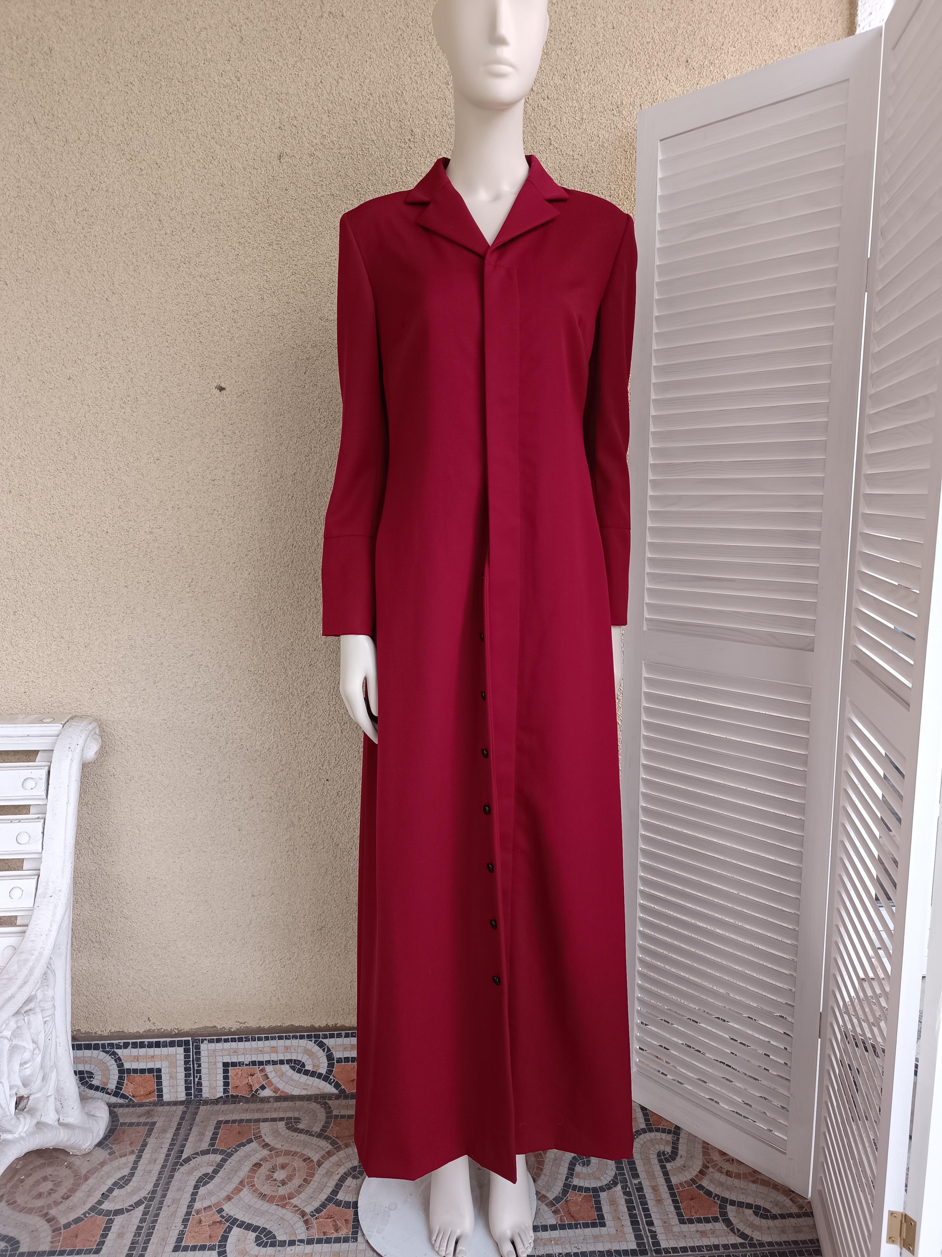 Donna Raro! 1997 97FW Dolce & Gabbana Vintage Trench in Lana in vendita