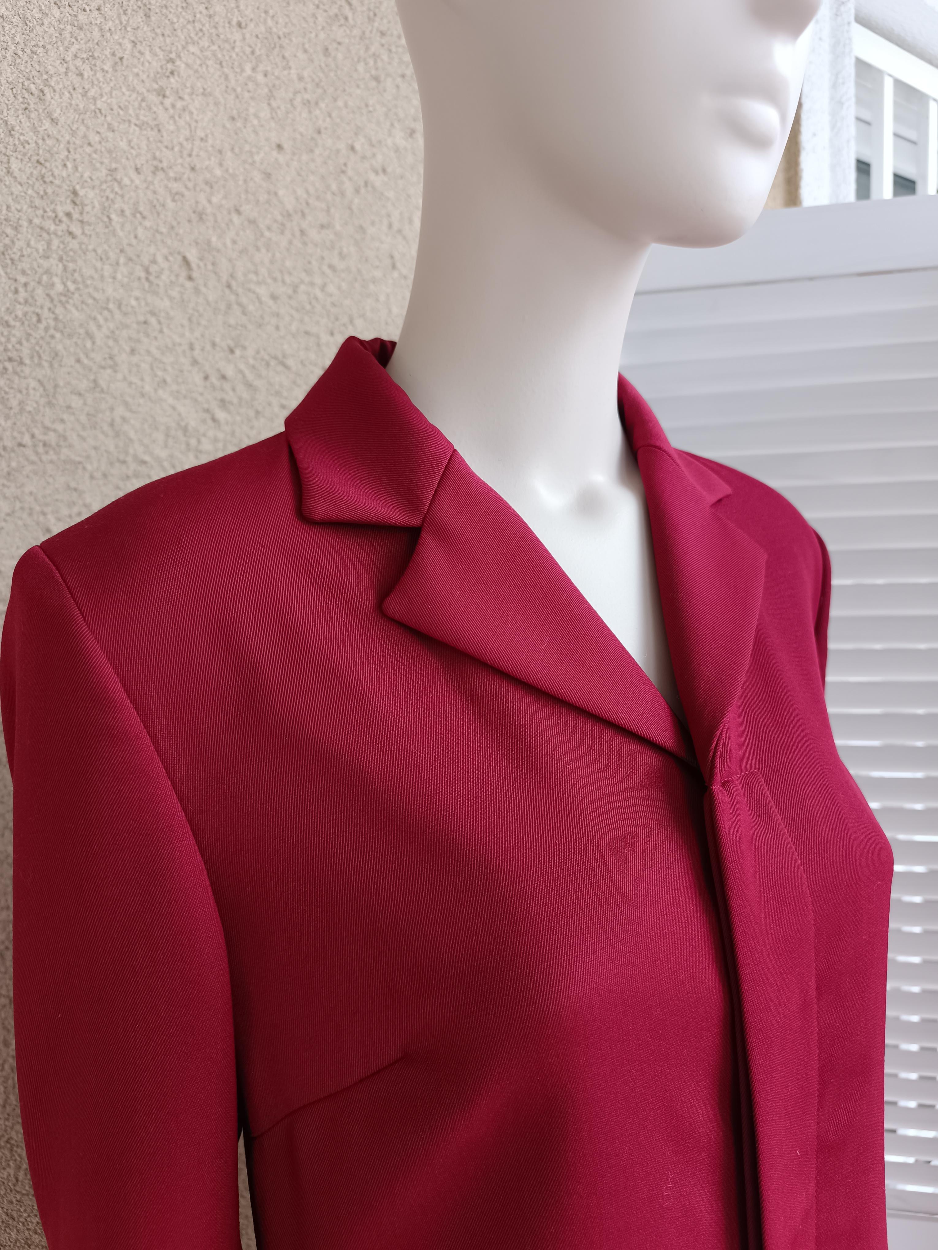 Raro! 1997 97FW Dolce & Gabbana Vintage Trench in Lana in vendita 2