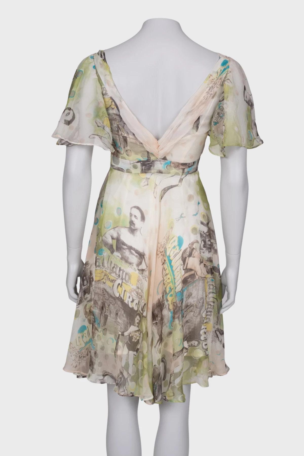 Women's Rare 1997 Vintage John Galliano Silk Dress