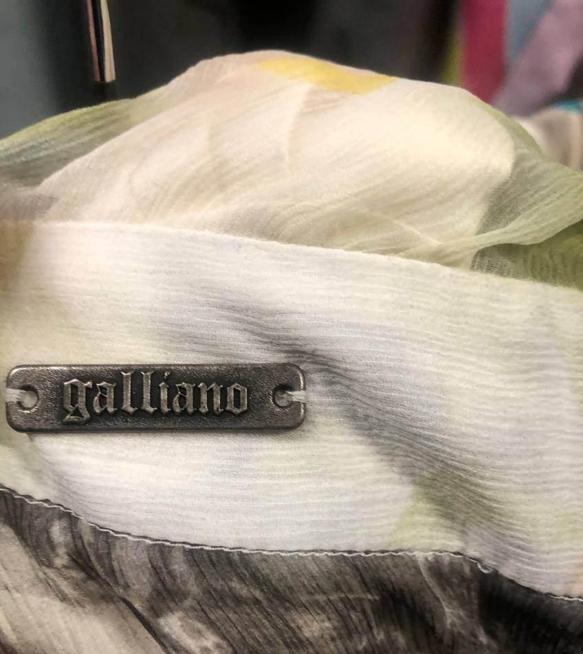 Rare 1997 Vintage John Galliano Silk Dress 1