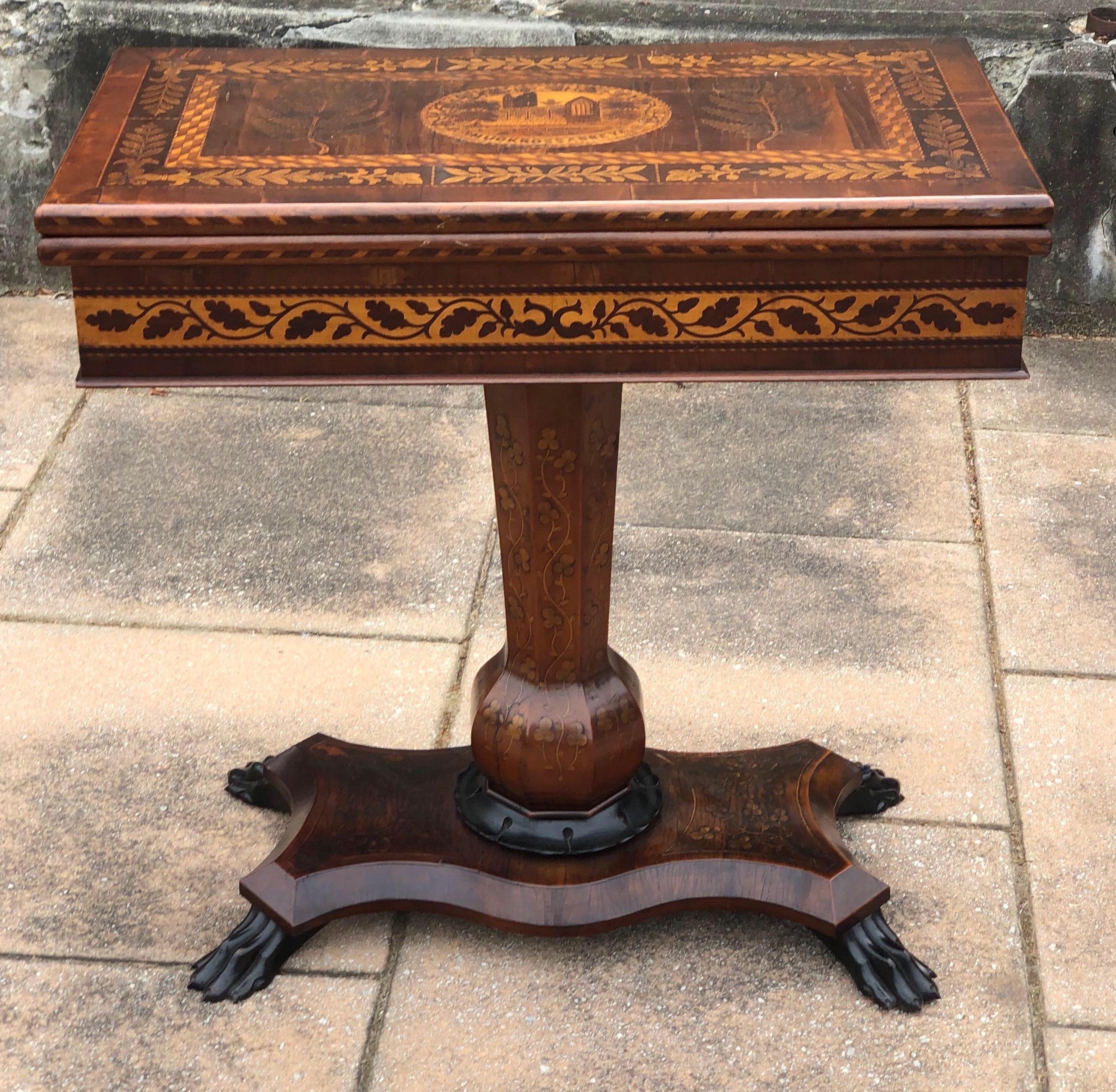antique games table for sale