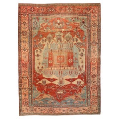 Rare 19th century antique tribal serapi