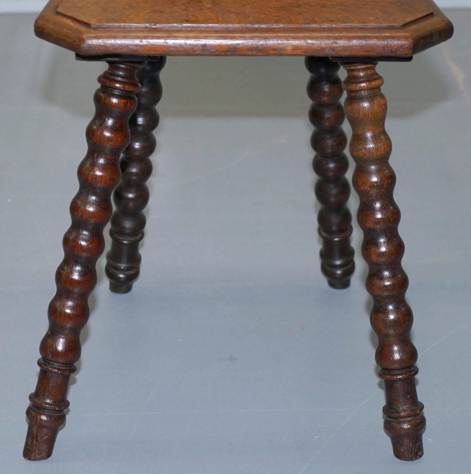 German Rare 19th Century Black Forrest Carved Hall Chair Hand-Carved Hawk Bobbin Turned For Sale