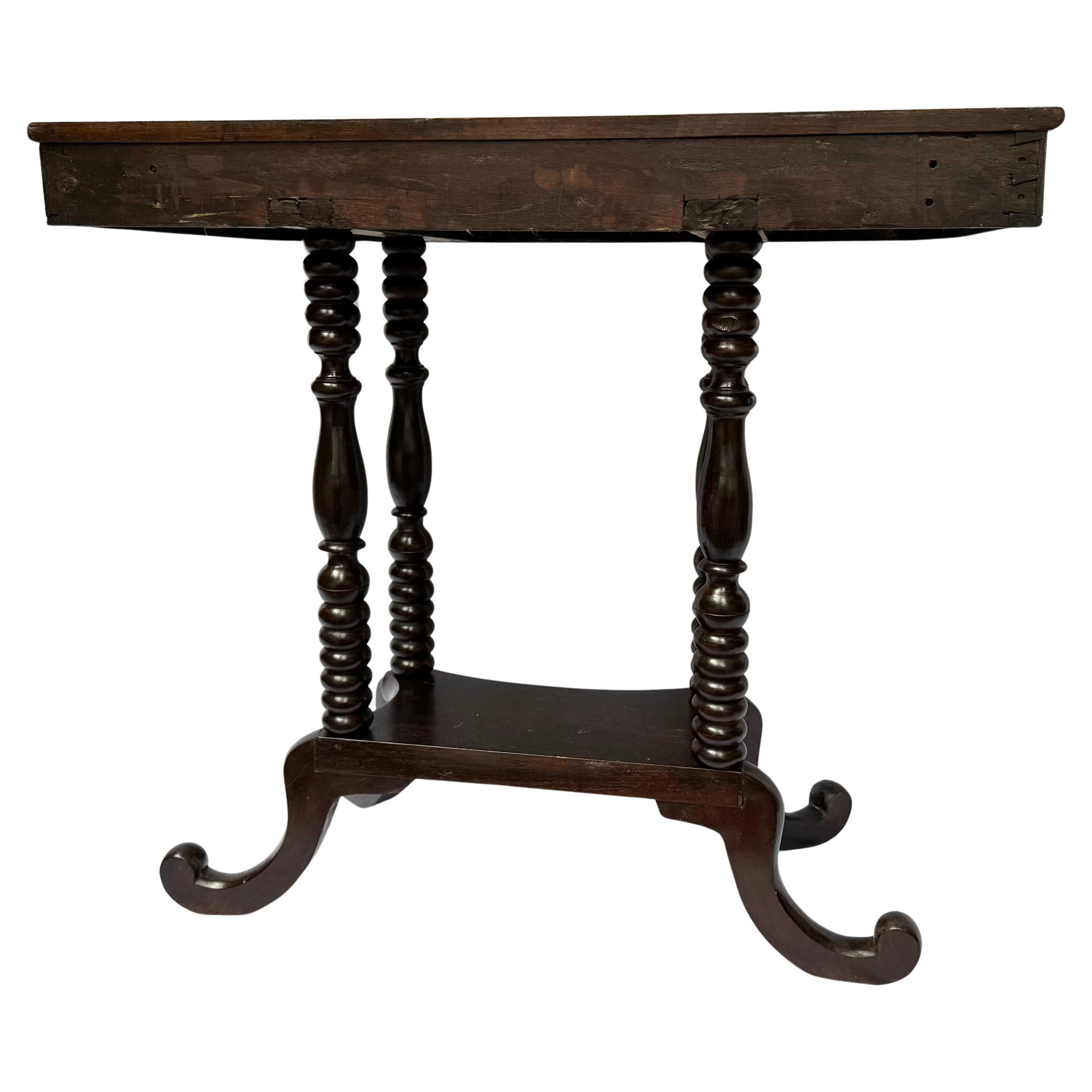 Wood Rare 19th Century Brazilian Console Table – Dom João VI Period For Sale