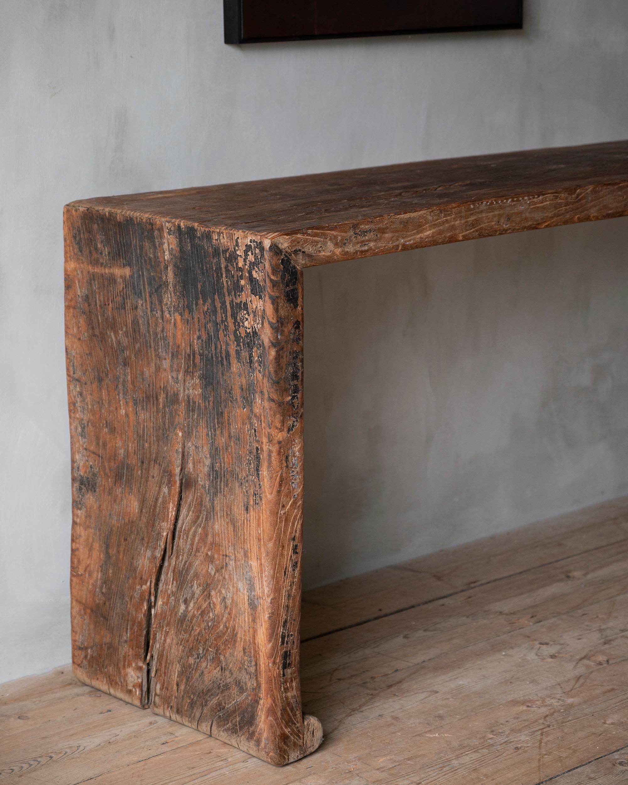 Hand-Crafted Rare 19th Century Chinese Altar Table For Sale