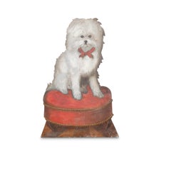 Rare 19th Century Decorated Tole Dummy Board