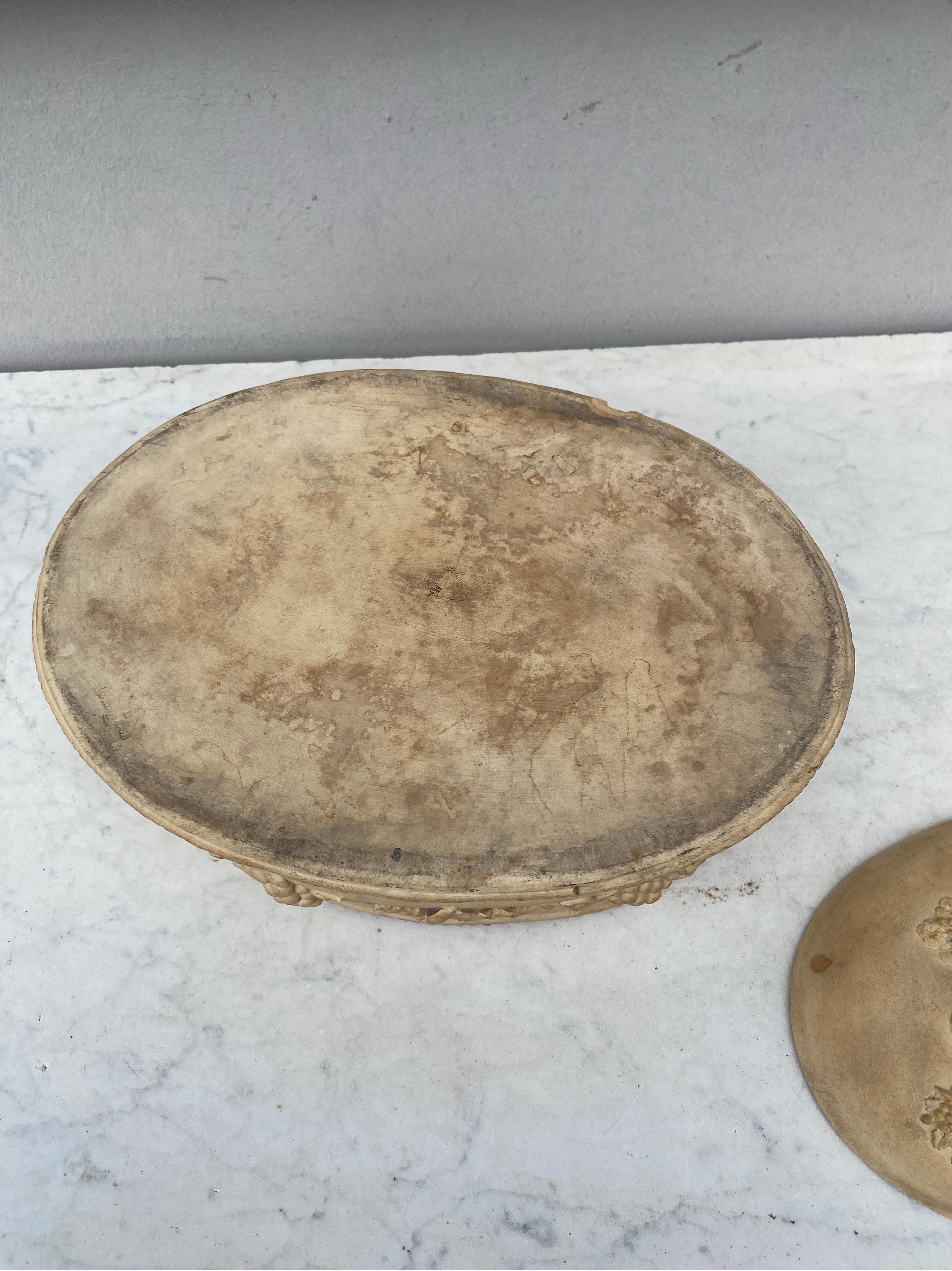 Rare tourte à gibier en faïence anglaise majolique du XIXe siècle, vers 1830 en vente 1
