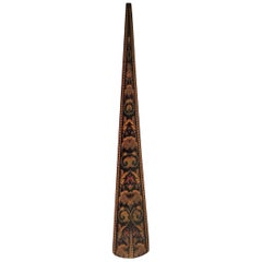 Rare 19th Century English Tunbridgeware Hair Pin or Slide