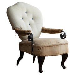 Rare 19th Century French Armchair