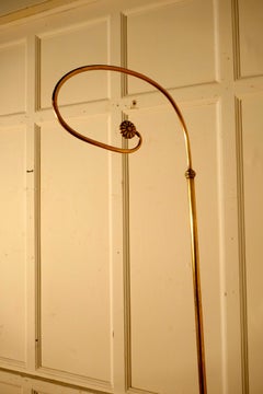 Rare 19th Century French Brass Swinging, Rocking Crib