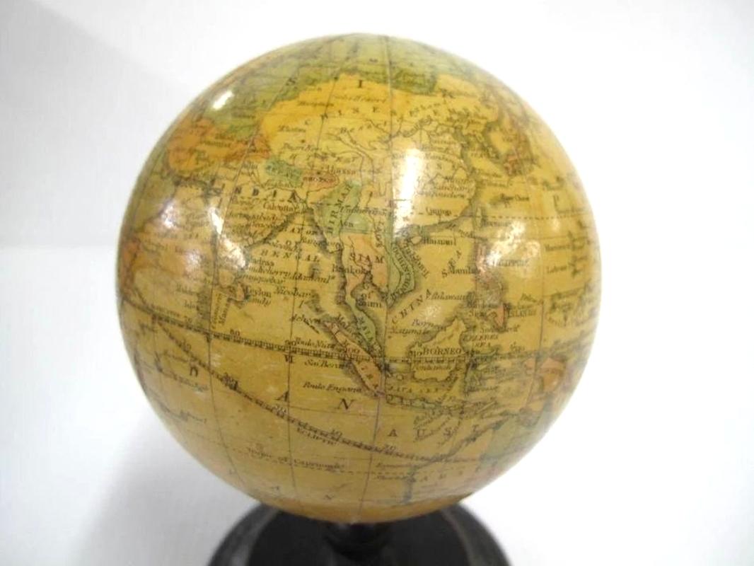 Rare 19th Century Globe, J.W. Schermerhorn & Co. 14 Bond St. New York circa 1867 In Good Condition For Sale In Portland, OR