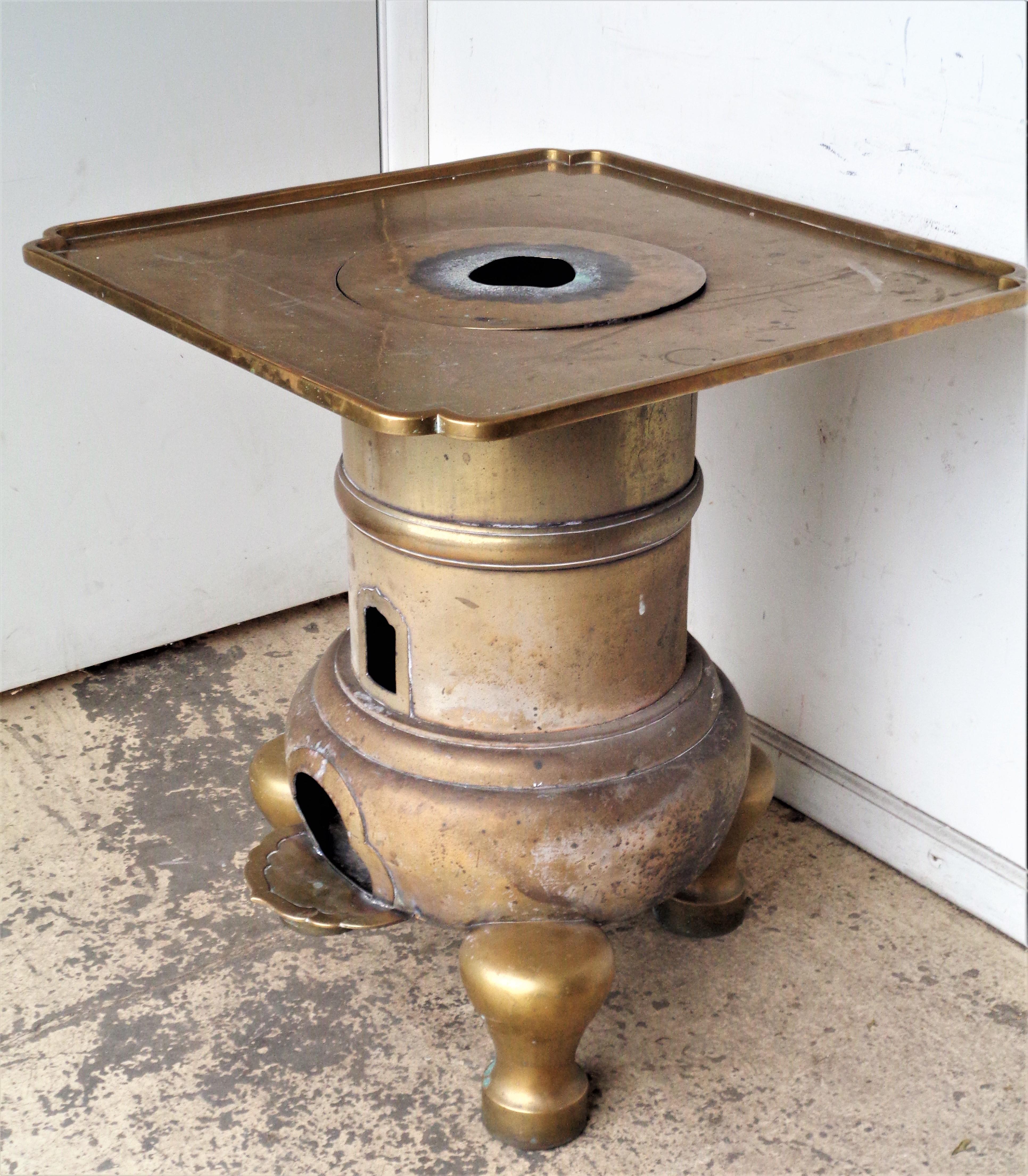 Rare Antique Japanese Bronze Kiln Furnace In Good Condition For Sale In Rochester, NY