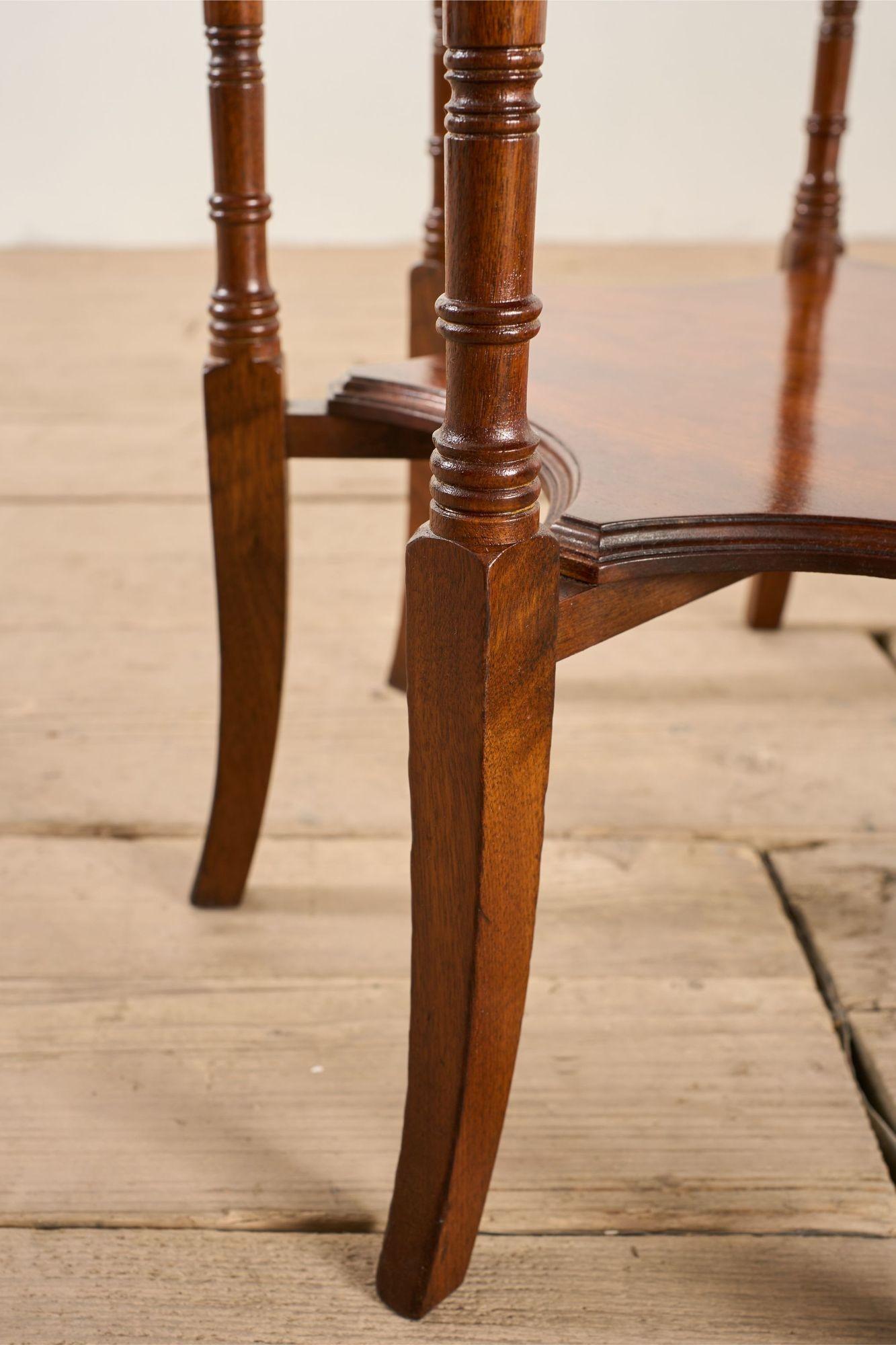 Rare 19th century Mahogany and Specimen marble side table For Sale 5