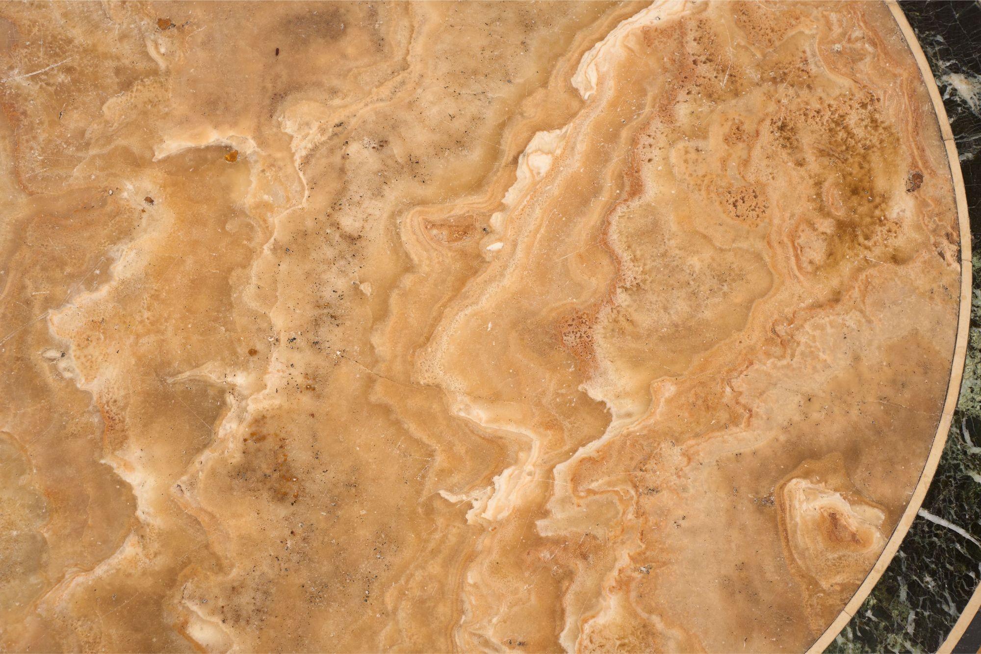 Rare 19th century Mahogany and Specimen marble side table For Sale 1