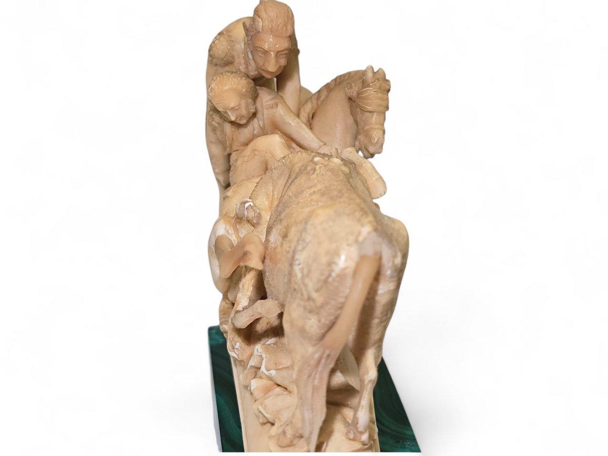 Rara pipa di Meerschaum del XIX secolo - Scena della corrida in vendita 2