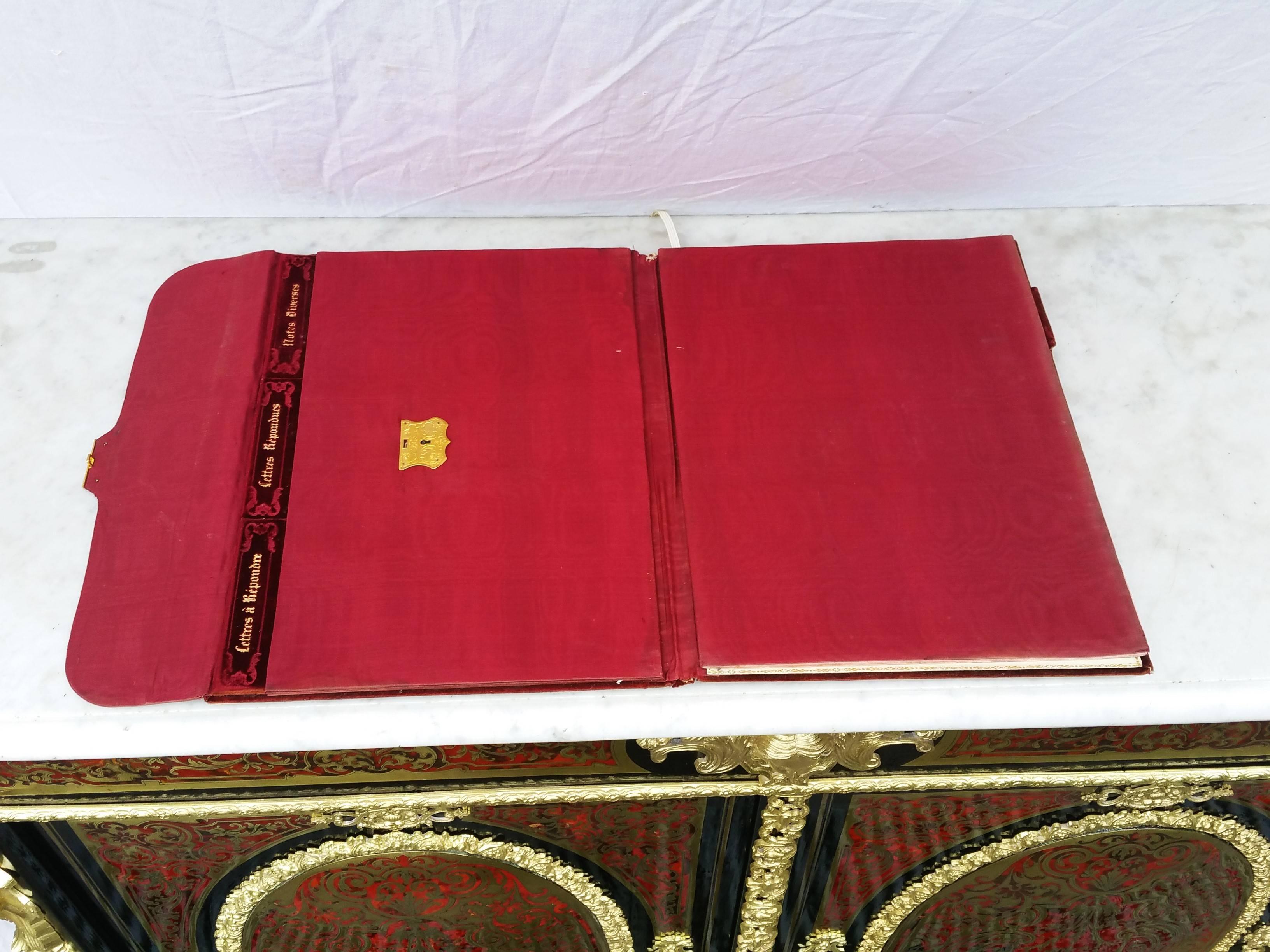 Brass Rare 19th Century Napoleon III Document Holder/Scriptorium