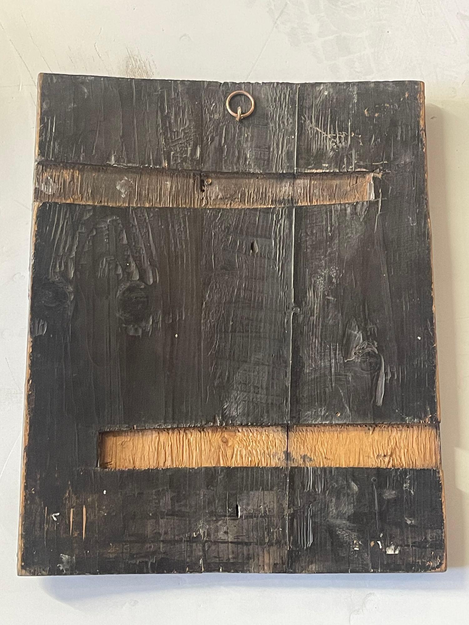 Raro icono ruso del siglo XIX que representa el ojo de Dios que todo lo ve en venta 3