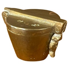 Rare 19th Century Set of Six Brass Nesting Weights