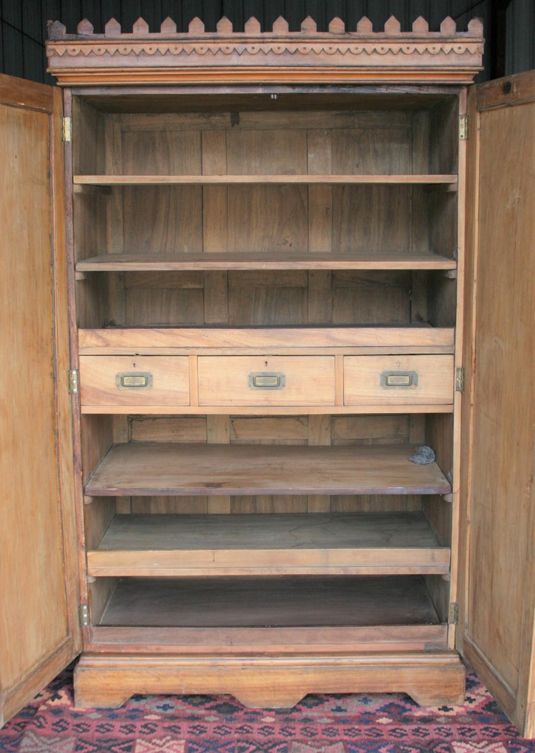 Rare 19th Century Solid Camphor Wood from Lazarus of Calcutta