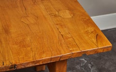 Rare 19th Century Solid Molave Wood Table