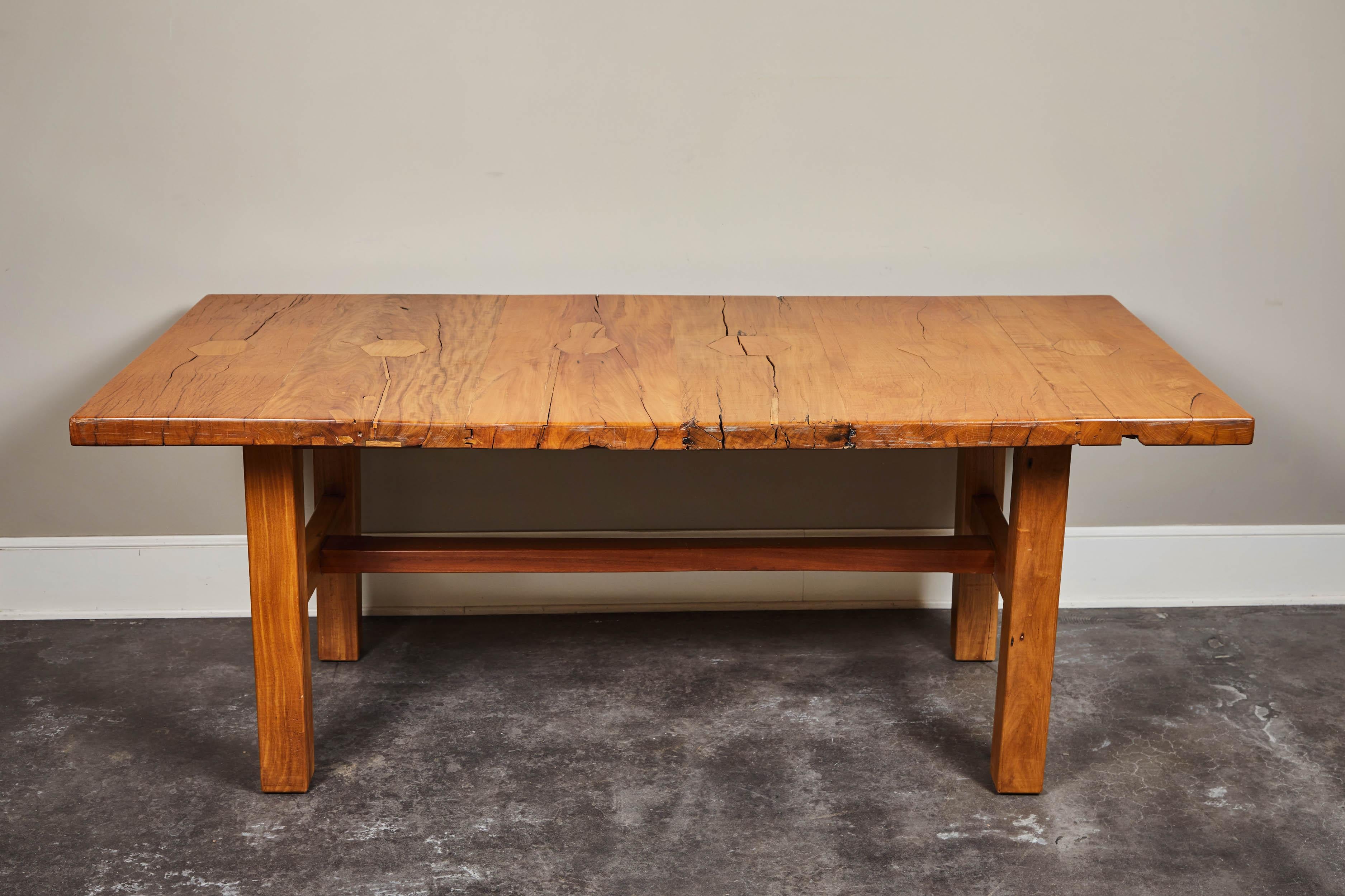 Indonesian Rare 19th Century Solid Molave Wood Table For Sale