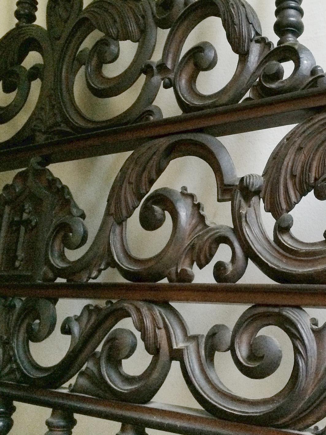 Rare 19th Century Spanish Colonial Bishop's Bed For Sale 1