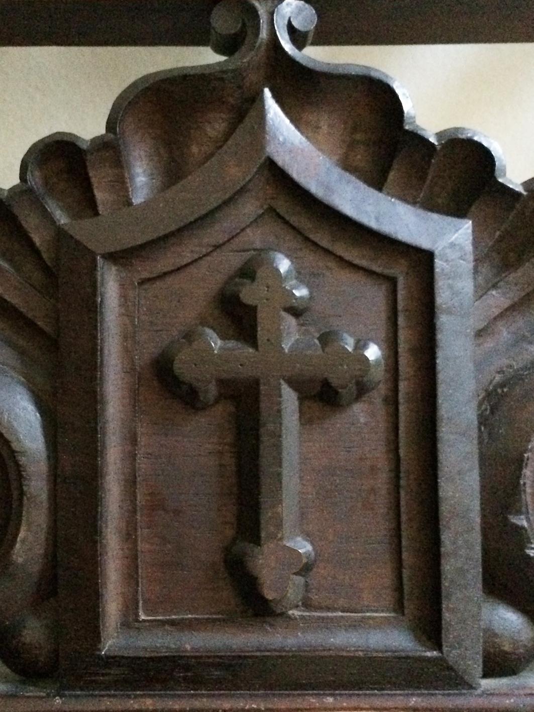 Rare 19th Century Spanish Colonial Bishop's Bed For Sale 2