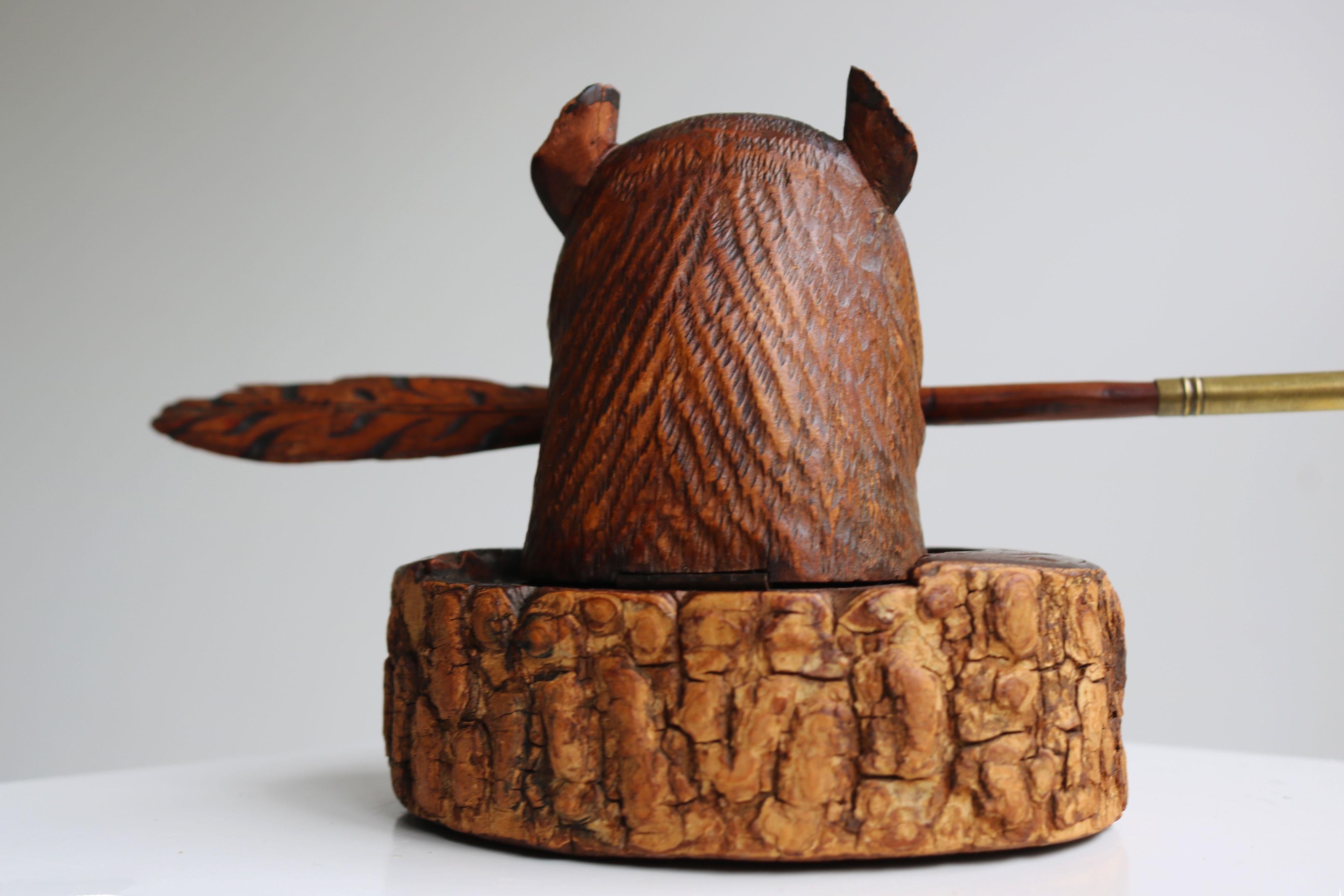 Rare 19th century Swiss Black Forest ''Dog