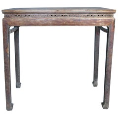 19th Century Tall Chinese Altar Table