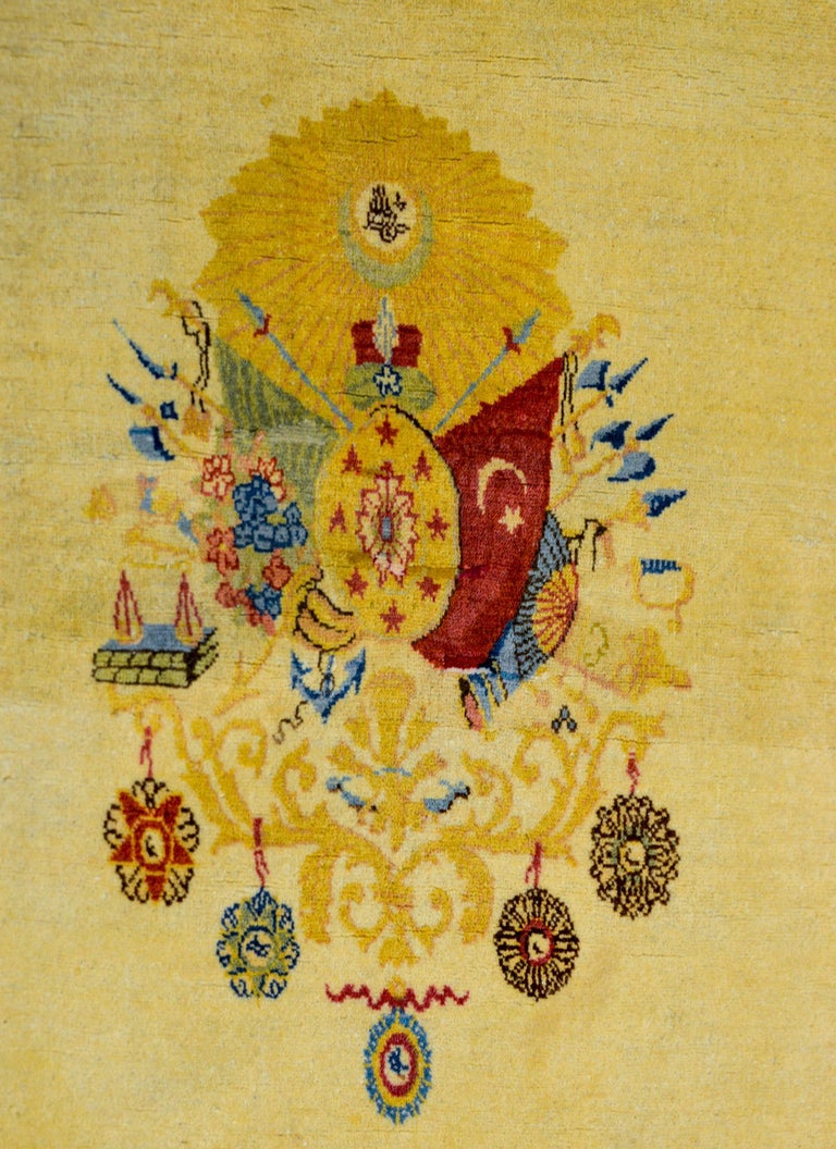Rare 20th Century Turkish Hereke Rug with Ottoman Symbolism For Sale at 1stDibs ottoman coat