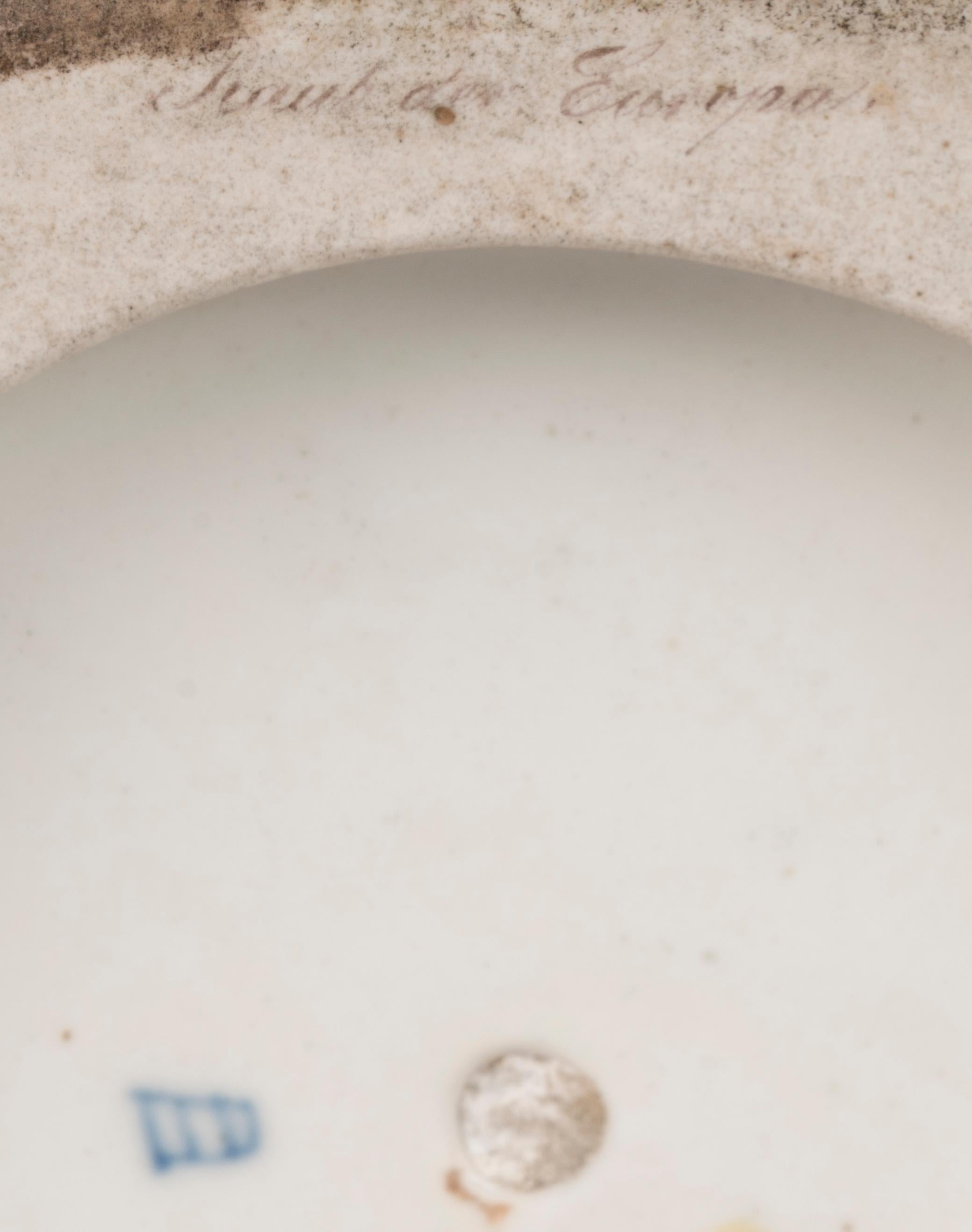 Seltene Wiener Porzellanvasen aus dem 19. Jahrhundert, handbemalte Eiscreme-Pail-Vasen im Angebot 5