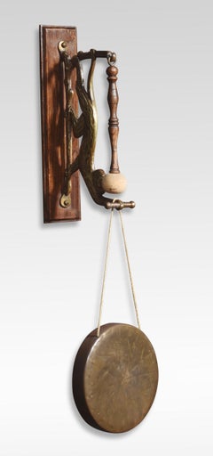 Rare 19th century wall hanging gong