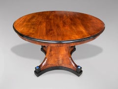 Rare 19th Century Walnut Guéridon Centre Table