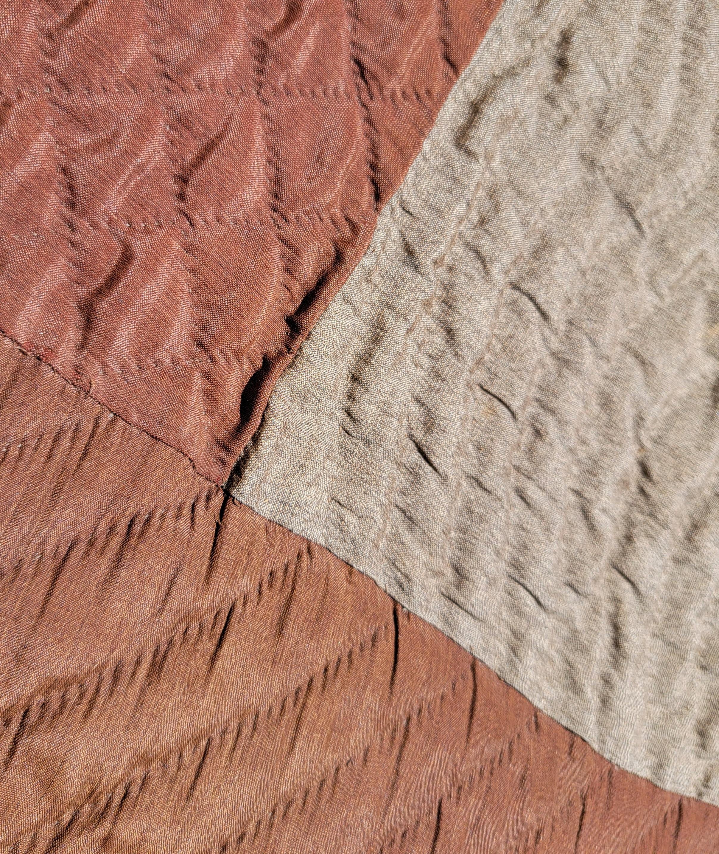 19th Century Rare 19th C Philadelphia Quaker Bars Quilt