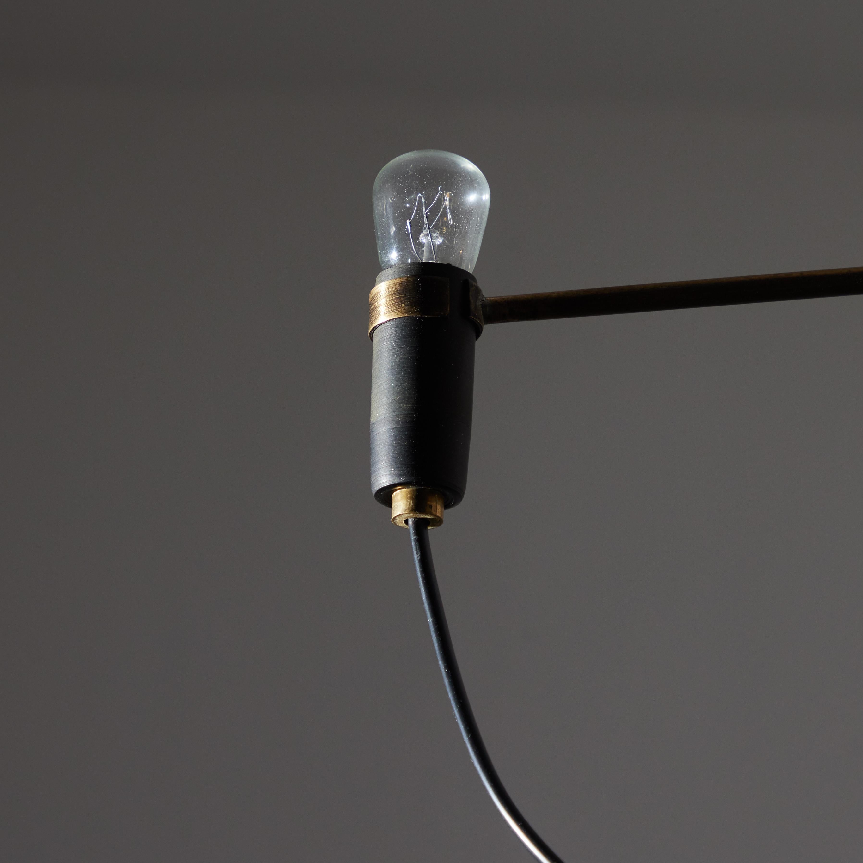 Raro lampadario modello 2097 in prima edizione di Gino Sarfatti for Arteluce in vendita 5