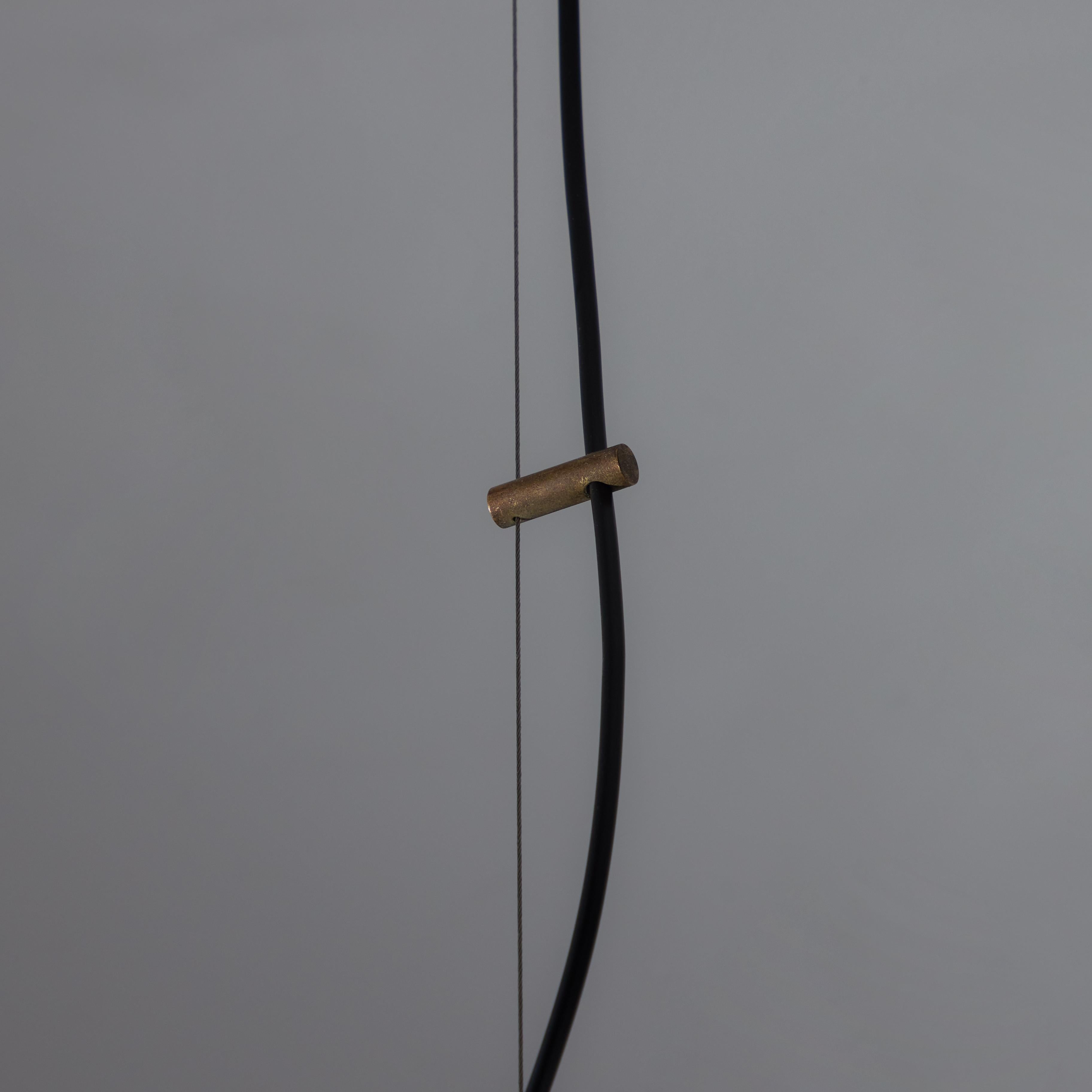 Raro lampadario modello 2097 in prima edizione di Gino Sarfatti for Arteluce in vendita 6