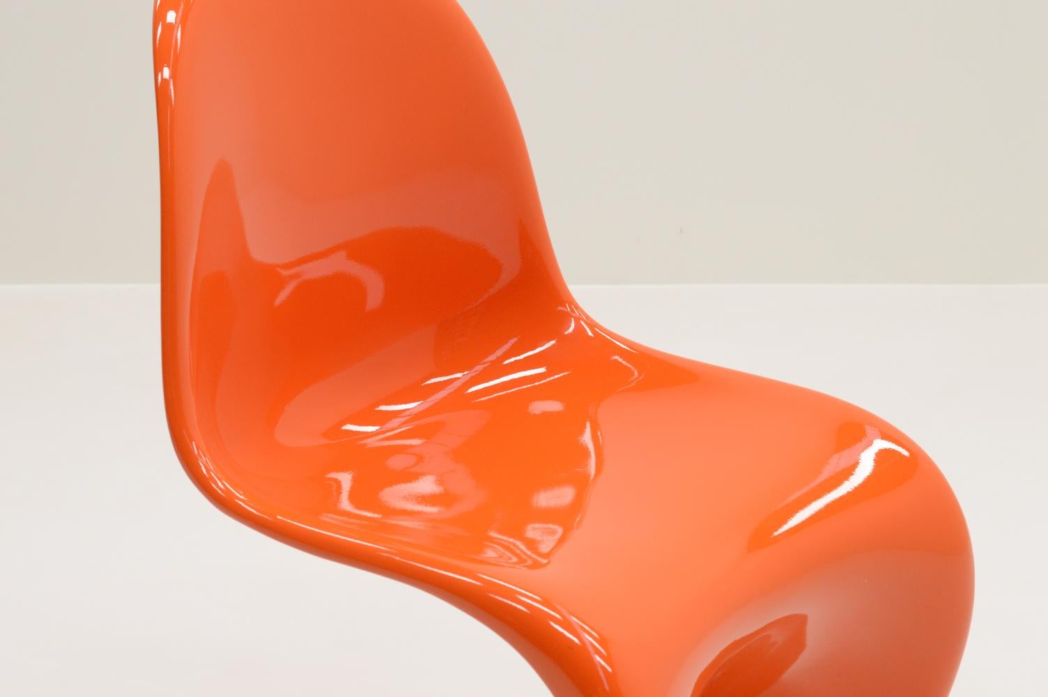 Space Age Rare 1st edition Panton chair by Verner Panton for Herman Miller 1968. 
