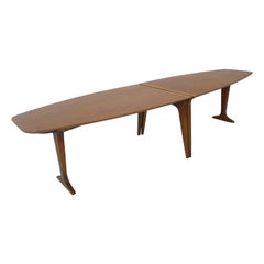 Raro 2 pzs. Mesa baja de John Van Koert para Drexel