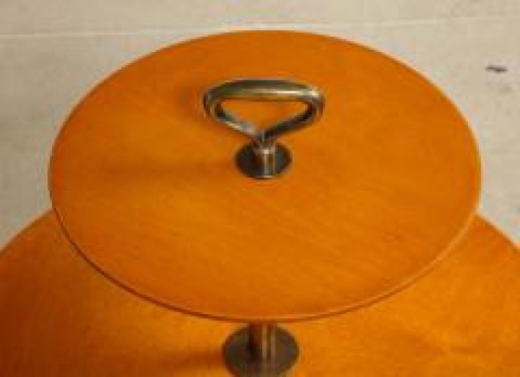 Rare 2-Tier Side Table by Corrado Corradi Dell 'Acqua & Ignazio Gardella In Good Condition In New York, NY