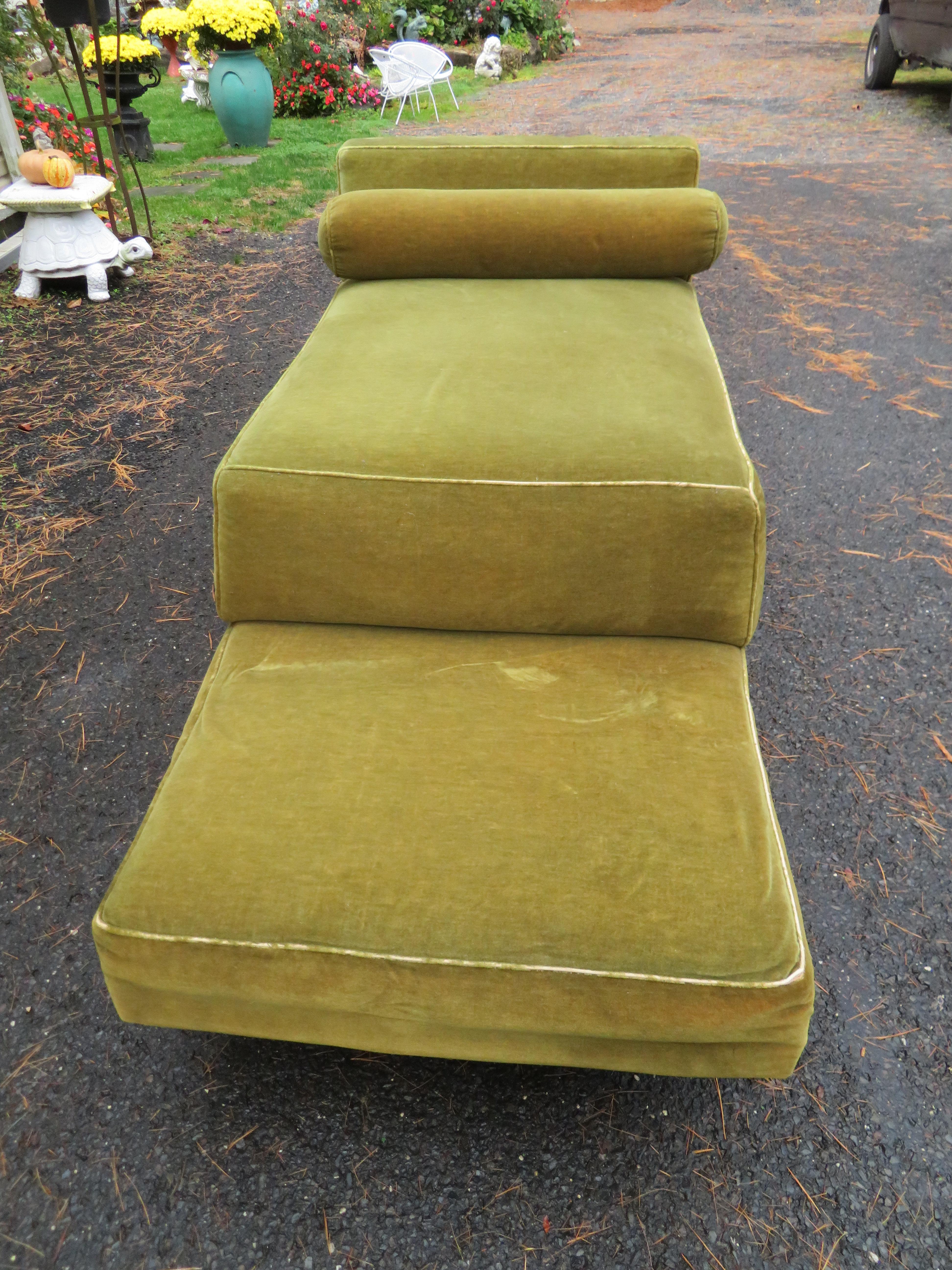 Seltenes 2 Stuhl-Lounge-Sofa aus Lucite von Vladimir Kagan Omnibus, Moderne der Mitte des Jahrhunderts (amerikanisch) im Angebot