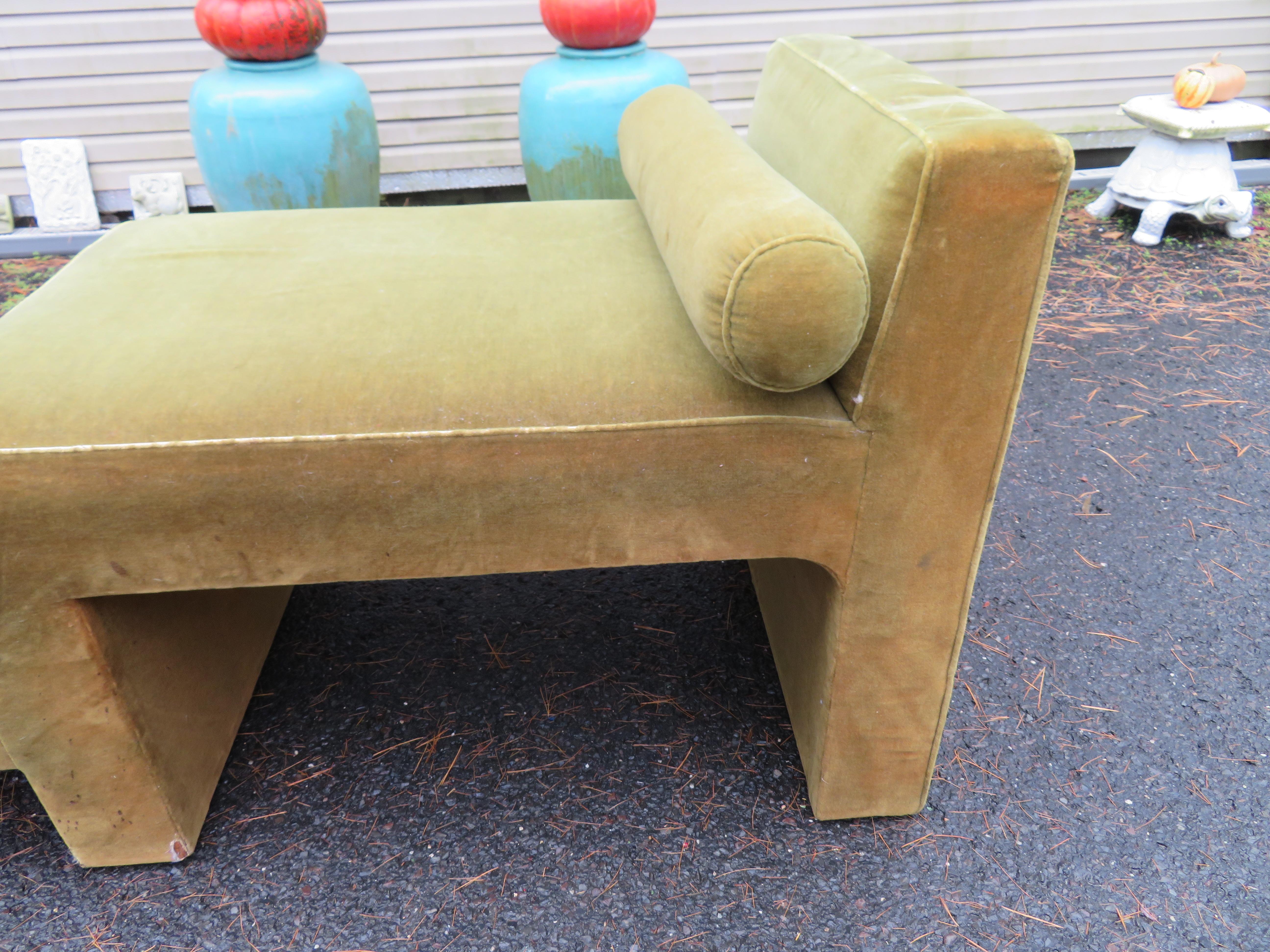 Seltenes 2 Stuhl-Lounge-Sofa aus Lucite von Vladimir Kagan Omnibus, Moderne der Mitte des Jahrhunderts (Mitte des 20. Jahrhunderts) im Angebot