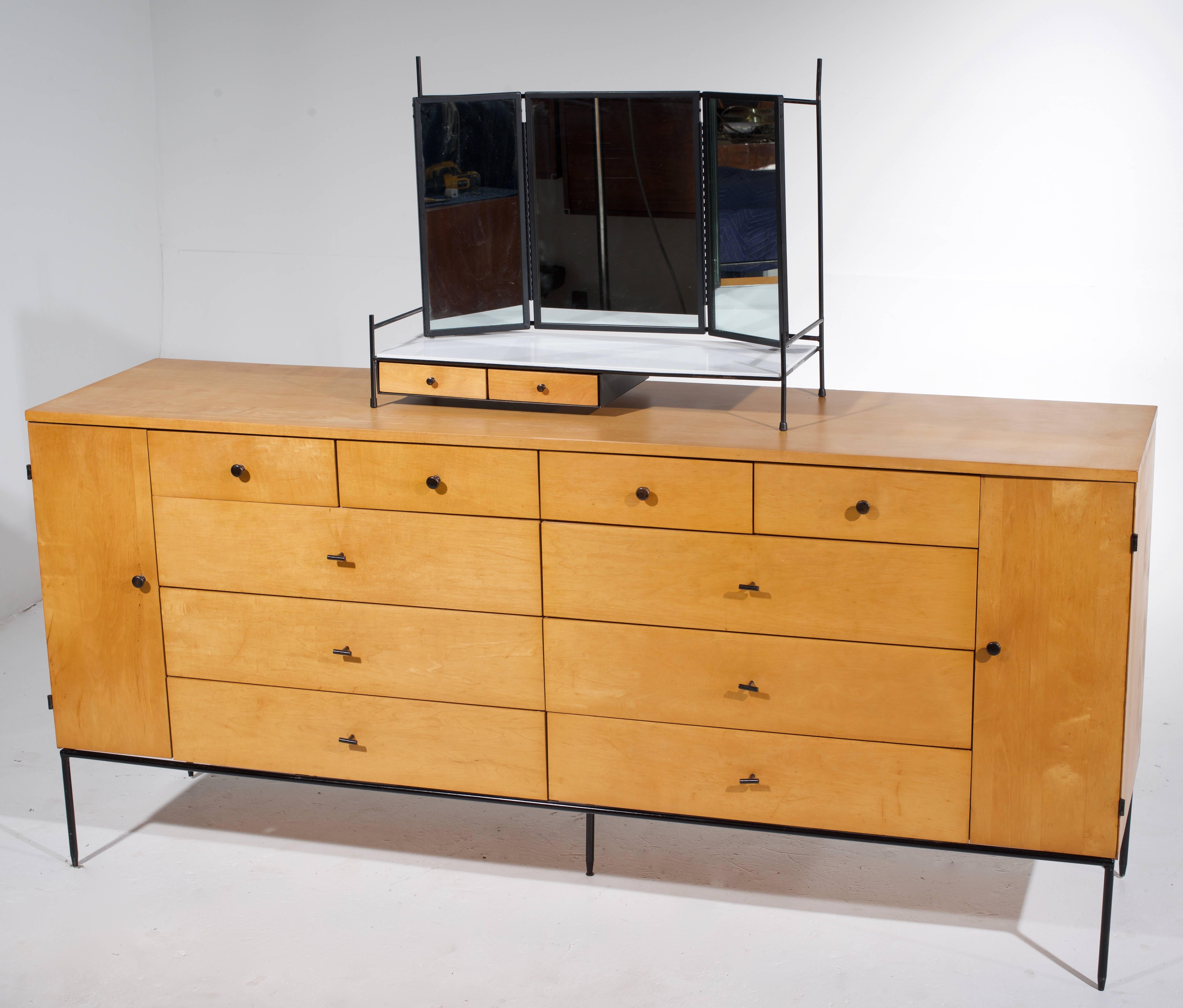 Rare 20-Drawer Dresser by Paul McCobb for Planner Group in Natural 2