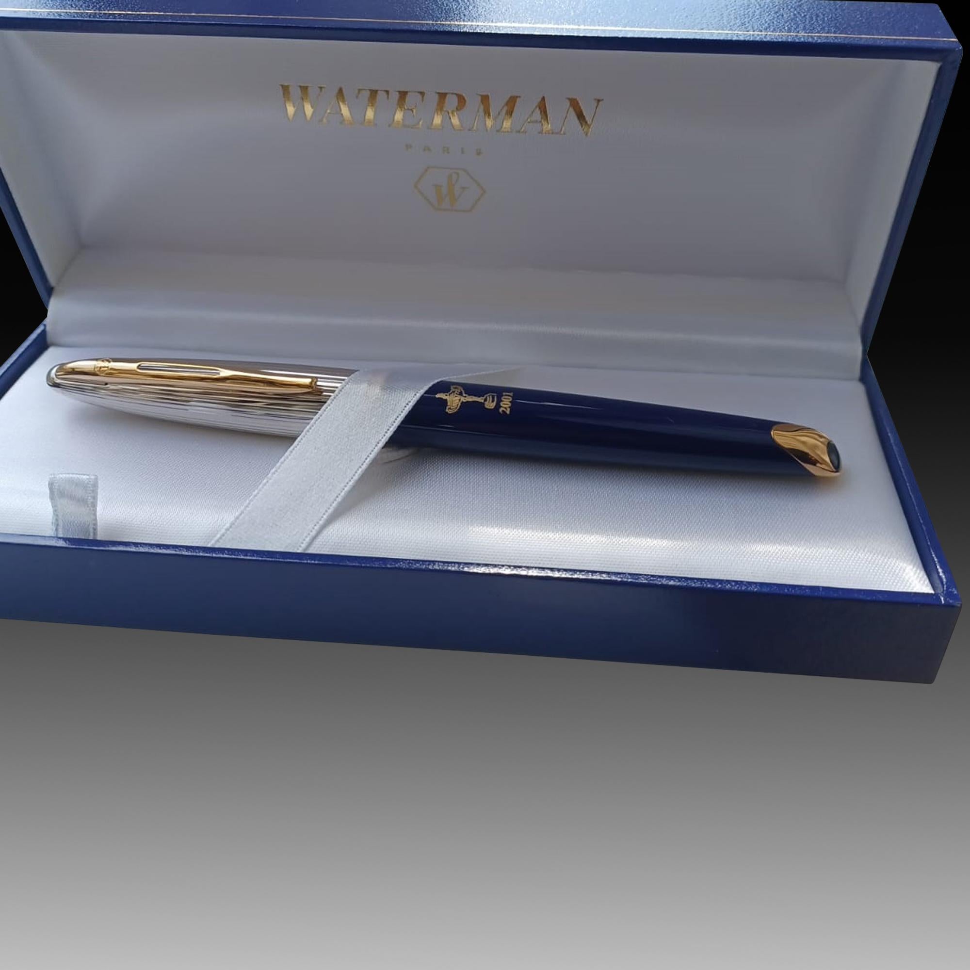 Rare 2001 Postponed Ryder Cup Waterman Ink Fountain Pen with 18K Gold Nib im Zustand „Neu“ im Angebot in London, GB