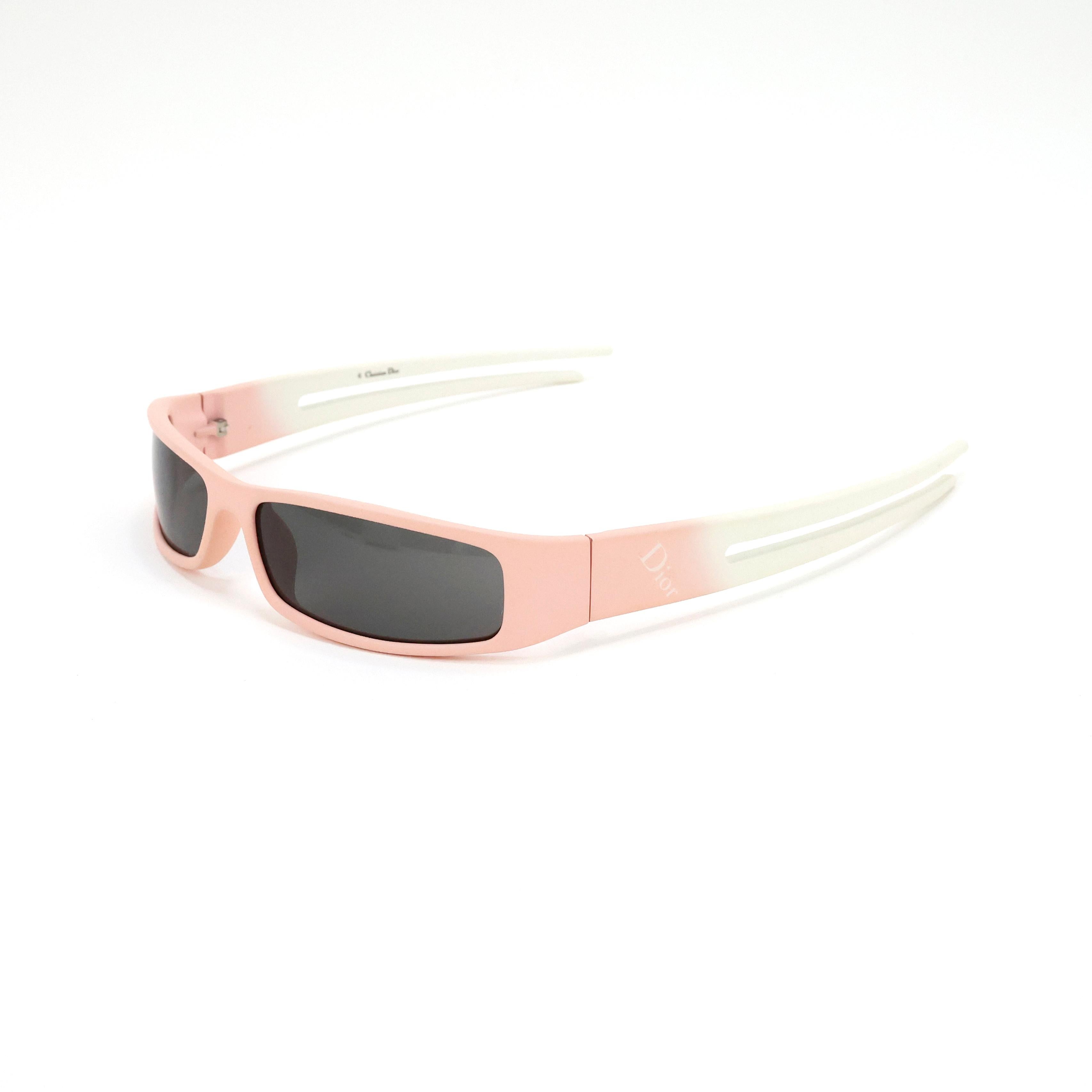 Gray Rare 2003 Dior Bandage 2 Sunglasses For Sale