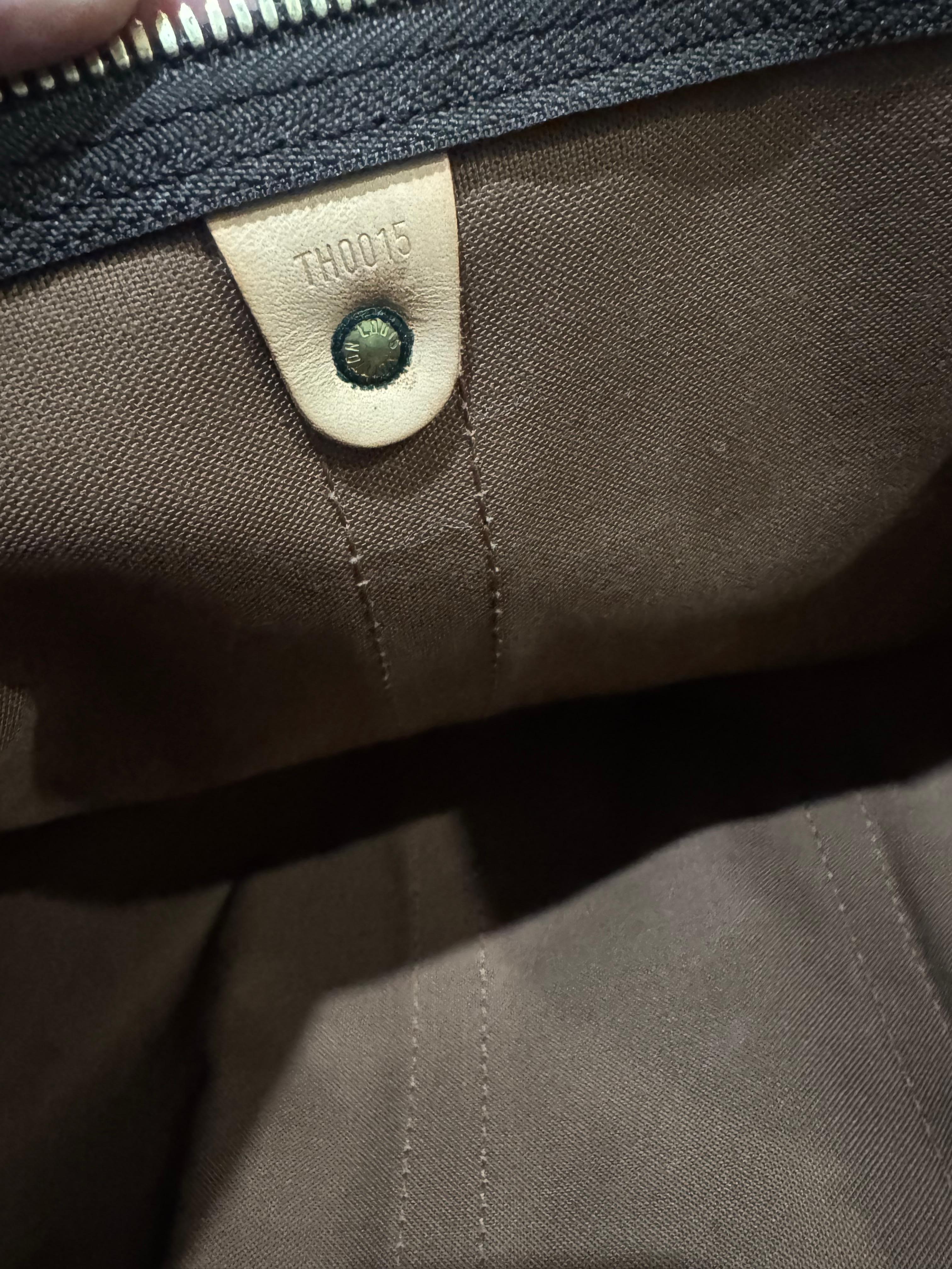Rare 2005 Louis Vuitton Murakami Monogram Cherry Keepall 45 Bag For Sale 4