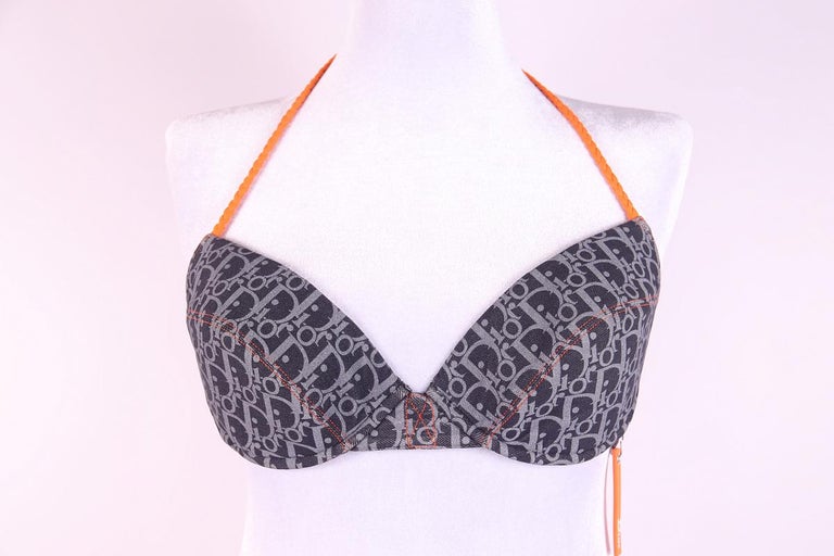 Rare 2006 Christian Dior monogram bikini John Galliano era Dior
