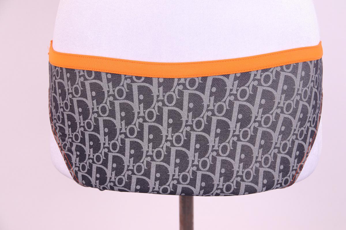 Rare 2006 Christian Dior monogram bikini  John Galliano era Dior.  2000s Y2K For Sale 1
