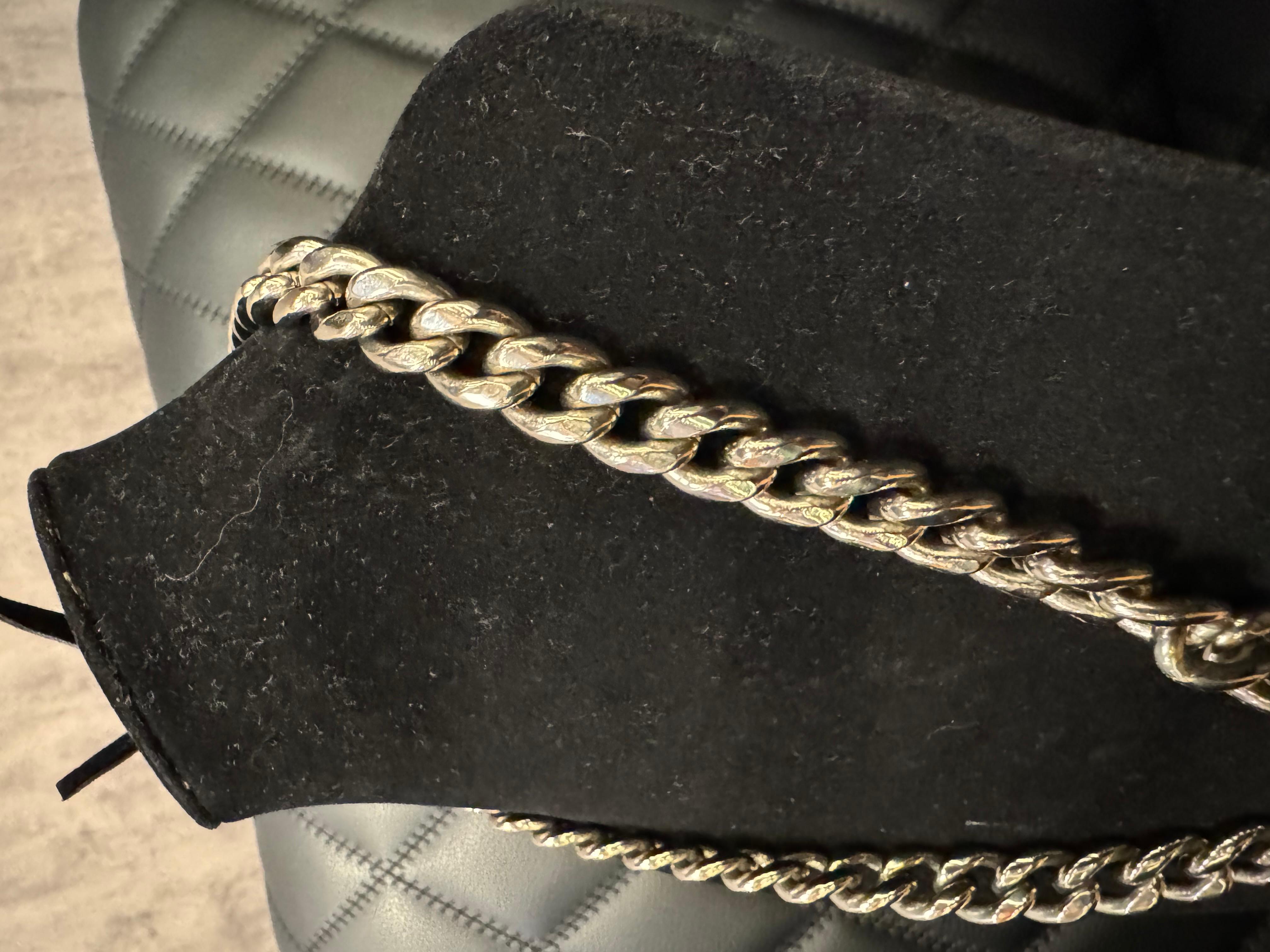 Rare 2014 Chanel CC Resin Padlock Chain Necklace For Sale 1